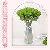 LetuoClips 55 PCS Fake Roses Artificial Flowers Bulk, Green Roses