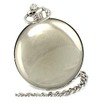 Ravel - Full-Hunter Pocket Watch - Silver Tone