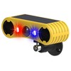 HULPPRE Solar Outdoor Motion Sensor Alarm-13 Sounds Including Dog Barking&Gunshot,2