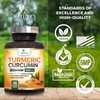 Turmeric Curcumin Supplement 2600mg - 95% Curcuminoids with Organic Turmeric