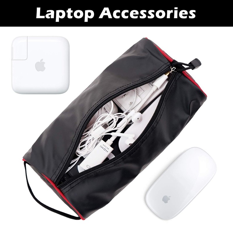 Rough Enough Small Tool Pouch Box Bag with Zipper for