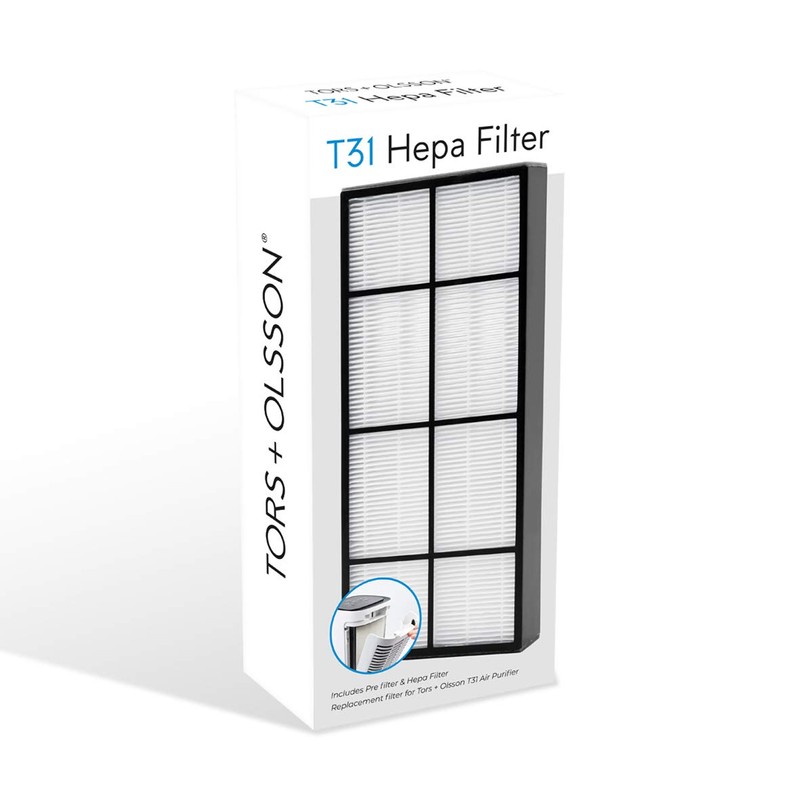 Tors & Olsson Air Purifier with HEPA and Carbon Filters/Home