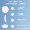 50PCS NFC Ntag215, NFC Tag Coin Cards RFID Chip Blank