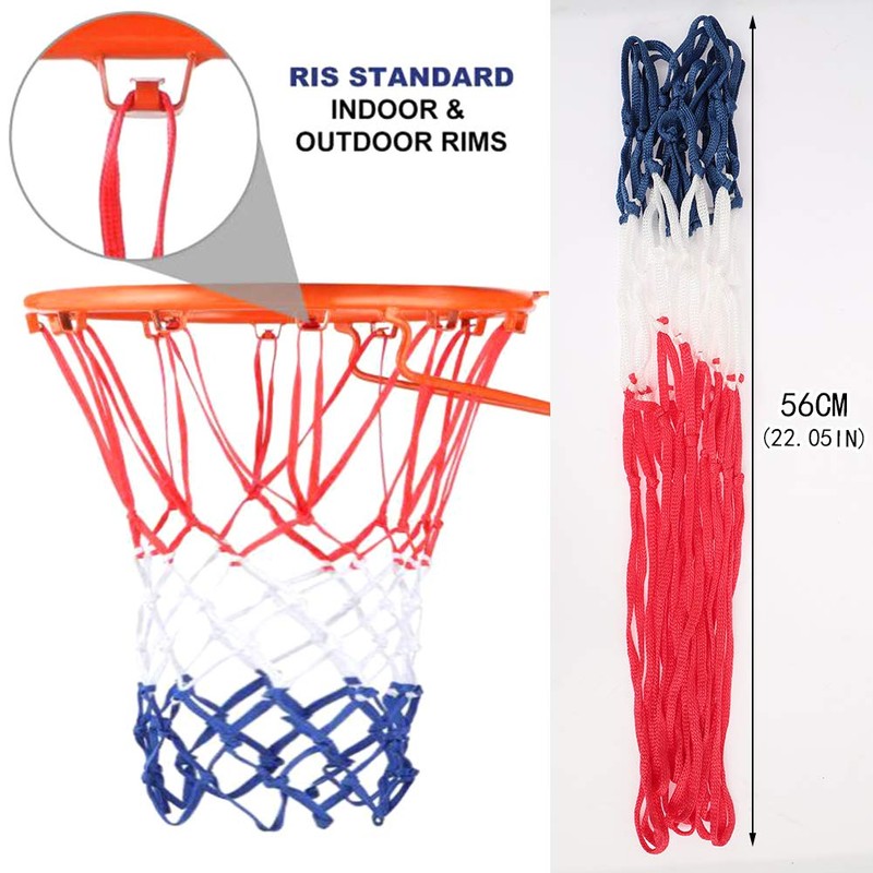 DaricowathX Heavy Duty Basketball Net Replacement All Weather Basketball Net