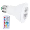 10W RGBW Spotlight with Timing Remote Control E27 Color Changing