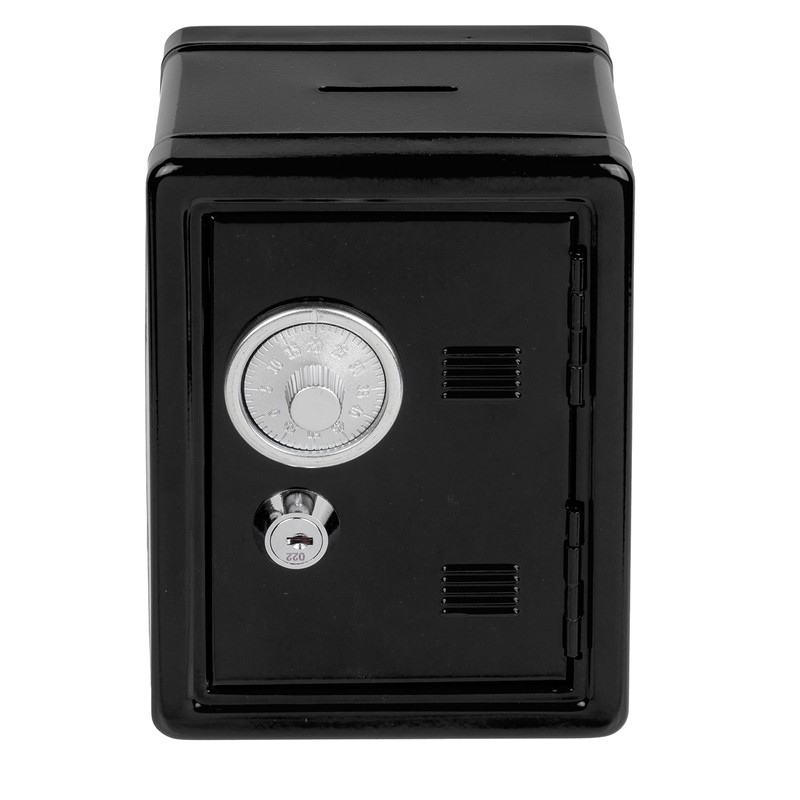 Money Box Safe Safe Made of Painted Metal with Combination