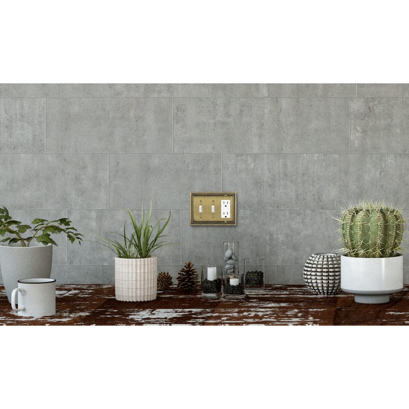 Henne Bery Sunken Pearls Heavy Duty Decorative Wall Plate Switch