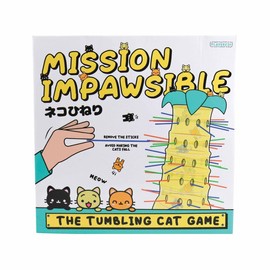 Gift Republic Mission Impawsible - El Juego de Gato caído - Un Nuevo Juego Favorito de los Amantes de los gatos. - Juego para la Familia y los Juegos Familiares