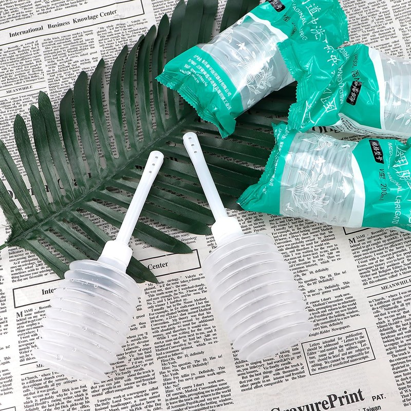 DOERDO 15pcs Disposable Enema Douche Applicator Vaginal Douche Anal Applicator