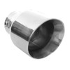 Rumplex Exhaust Trim Round Stainless Steel Sports Exhaust Tailpipe End