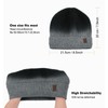 Wmcaps Beanie Hat, Men's Winter Warm Unisex Winter Hat Knitted