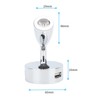 DC10‑30V LED RV Bedside Lamp Aluminum Alloy High Brightness RV