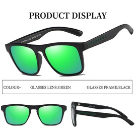 HGDGears UV400 Protection Mens Polarised Sunglasses for Driving Hiking Traveling.