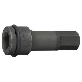 Tone 4AH-17L75 Semi-Long Hexagon Socket for Impact, 1/2 inch (12.7 mm) Insertion Angle 0.7 inch (17 mm)