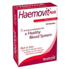 Health Aid Haemovit Plus 30 caps