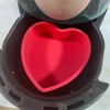 Heart Shaped Cake Pans, 3pcs 6 Inch Silicone Cake Pan