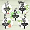 RealSteel, Garden Gnomes Metal Plant Labels, Vegetable, Herb Markers, Outdoors