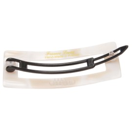 France Luxe Cutout Rectangle Plastic Tige Boule Barrette - Alba