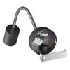 ledscom.de Waika Reading Light with Gooseneck and Switch Matte Black