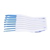 8pcs Crochet Hooks Curved Soft Handle Comfortable Portable Knitting Tool