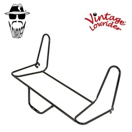 VINTAGE LOWRIDER 20" ROUND SCHWINN STYLE TRIKE CONVERSION KIT BLACK FRAME.