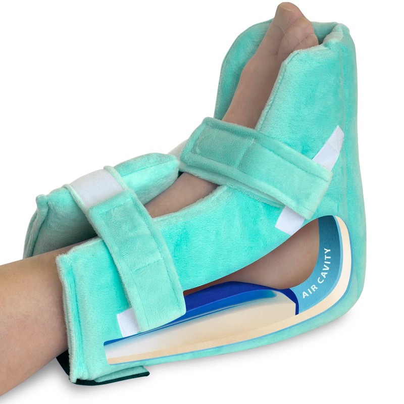 NYOrtho Boot Heel Protector Cushion - Pressure Relieving Pillow Boot with Suspension