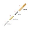 Spring Loaded Center Punch, HSS Tip Spring Loaded Center Punch