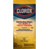 Clorox Wipes Lemon Scent To Go 15ct Pack 6"x7"Kills 99.9%