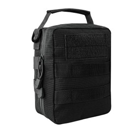 Earmor Molle Pouch Shooting Range Tactical Bags for Shooting Earmuff, Earplugs and Eye Protection Glasses