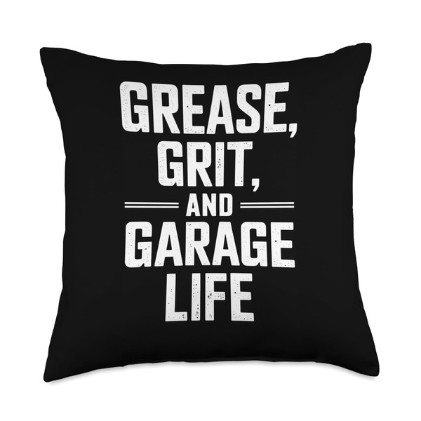 Tuners Mechanics Garage Life And Auto Car Guys Mechanic Throw