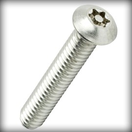 New Pack of 50 Pcs 3/8-16 x 1-1/4" inch Torx Security Machine Machine Screws Kit Button Head Stainless Steel Set Warranity by Pr-Merchant