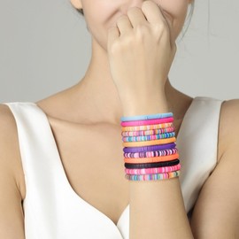 mtgamydd Friendship Bracelets Sets for Girls,Album Inspired Friendship Bracelet for Music Fans,Girls Friendship Bracelets,Colorful Stretch Friendship Bracelets Gift for Girl Party Favors