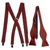 Spencer J's Self Tie Bowtie and Suspender set Variety of