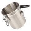 Airtight Stainless Steel Coffee Bean Container Coffee Canister Kitchen Food