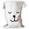 moin moin dog face drawstring 68 x 48 cm /