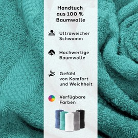 Caleffi Bath Towel Set Large 3 Pack Size 55 x 105 cm 100% Cotton Soft and Absorbent Ideal for Bathroom, Face and Everyday Use High Quality Bath Towel Large Towel