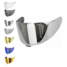 EvoParts Visor Shoei Nxr 2 (Not Nxr 1) - Z8 - X15 - xSPR Pro - Cwr-f2 (Silver)