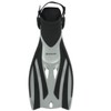 AQUALUNG Fizz Open Heel Fin (Small/Medium, Silver/Black)