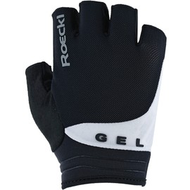 Roeckl Itamos 2 Cycling Gloves Short Black/White 2024: Size: 9