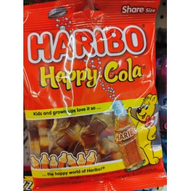 HARIBO *** 12 Bags *** Haribo Gummi Candy, Happy Cola, Gummies! 48 Oz / 3 Lb Total!