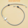 R&C Front Braided Brake Hose Line For Arctic Cat ATV