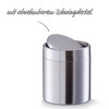 Zeller 18408 Table Waste Bin 201 Stainless Steel ø 11.5