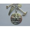HANDMADE NUMBER 1 DAD TOOLS LOVE YOU KEY CHAIN PURSE
