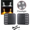 Unbranded Pair LED Rear Side Mirror Light For Jeep Wrangler