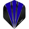 Mission Flare Dart-Flights, 100 Mikrometer, Standard (dunkelblau, 10 Sets (30))