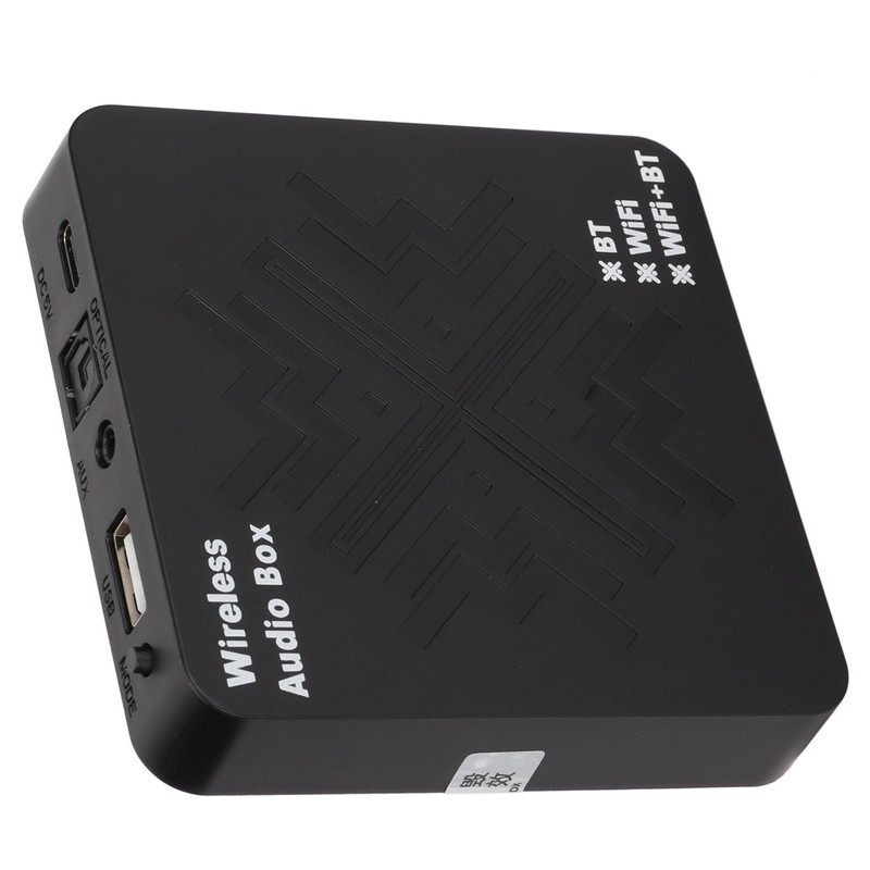 HiFi Wireless Sound Music Receiving Box WiFi Bluetooth 2 in