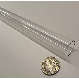 Tenite CAB Butyrate Round Tube .750" (3/4") OD x .687" (11/16") ID x 1/16" Wall x 6 Ft. Length 2 pcs 12 Ft