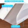 Kitchen Shelf Cabinet Liner, Non-Adhesive Waterproof Durable Drawer Fridge Liner