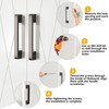 GOTRUST 12PCS Kitchen Cabinet Handles128mm Hole Centre, Matt Black Cupboard
