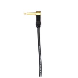 Audio2000's 0.5 ft 1/4" TS Right Angle 6 Inch Guitar Petal Cable Effect Patch Cord C27000